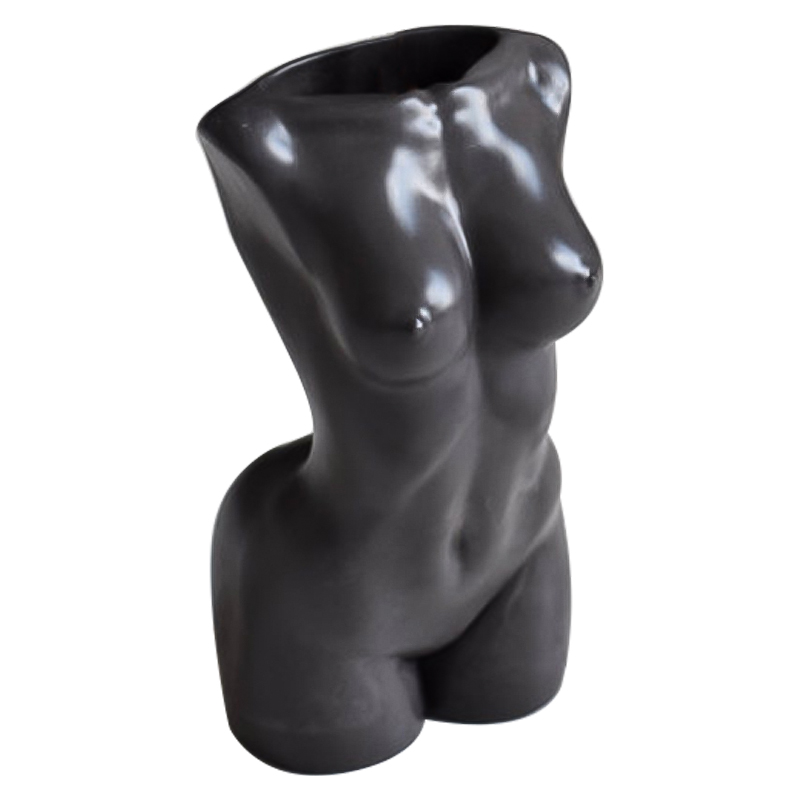 Ваза Vase Female Torso black Черный Ваза Vase Female Torso black Черный в Орле | Loft Concept