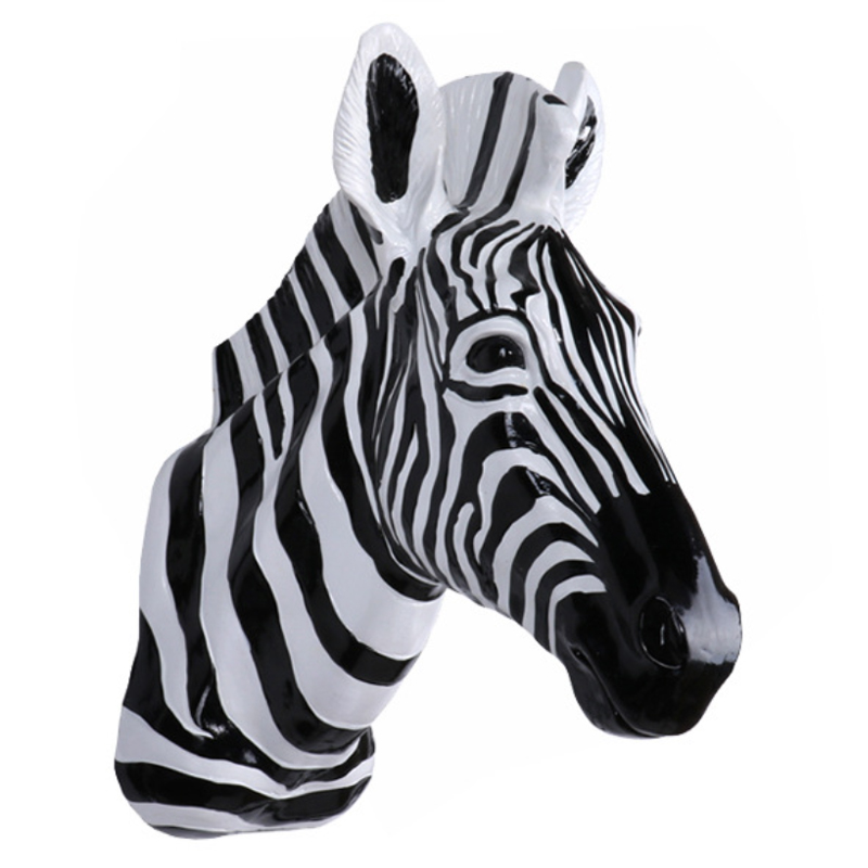 Декоративная голова зебры Zebra Декоративная голова зебры Zebra в Орле | Loft Concept
