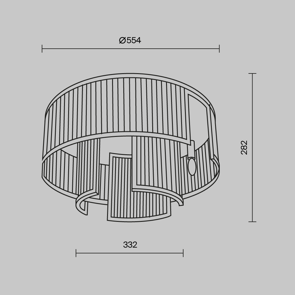 Потолочный светильник Frame Е14 в Орле