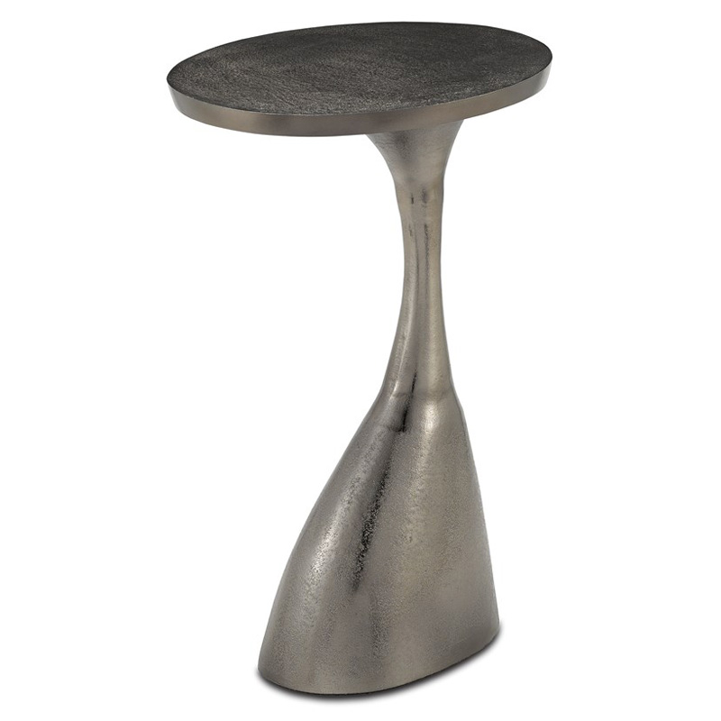 Приставной стол Ishaan Black Accent Table Серый (Gray) Приставной стол Ishaan Black Accent Table Серый (Gray) в Орле | Loft Concept