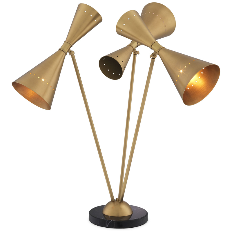 Настольная лампа Eichholtz Table Lamp Omnia Черный Латунь Античная полированная Настольная лампа Eichholtz Table Lamp Omnia Черный Латунь Античная полированная в Орле | Loft Concept