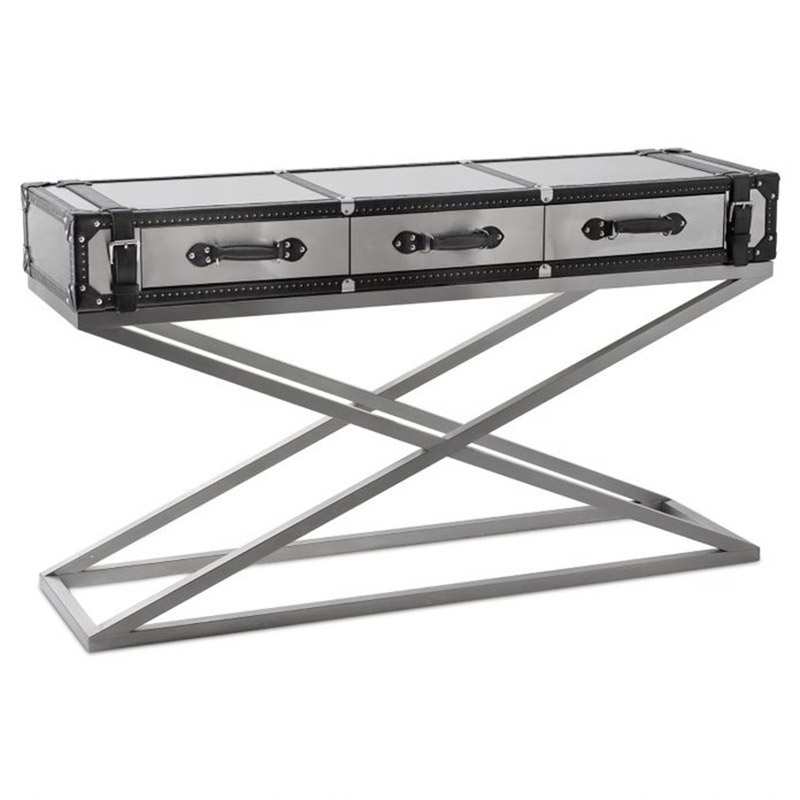 Консоль Dardan Console Черный Нержавеющая сталь Консоль Dardan Console Черный Нержавеющая сталь в Орле | Loft Concept