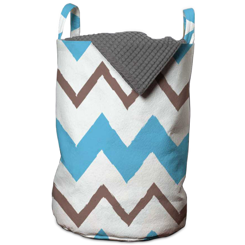 Корзина Blue Zigzag Basket Мульти Корзина Blue Zigzag Basket Мульти в Орле | Loft Concept