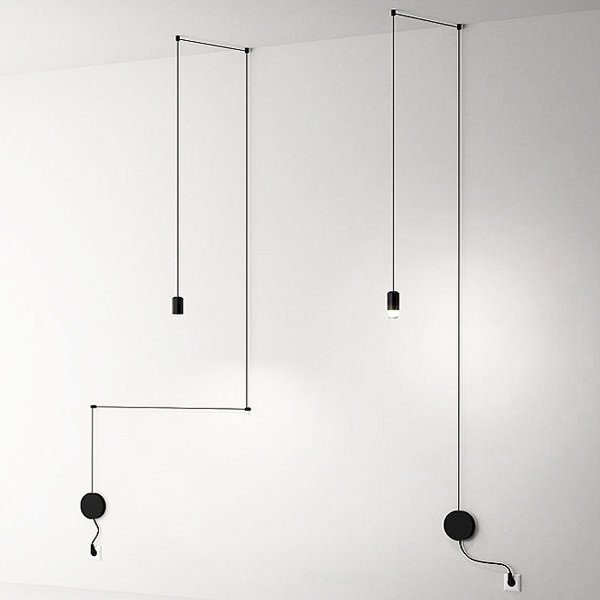 Vibia Wireflow Free-Form 0347 pendant lamp Черный Vibia Wireflow Free-Form 0347 pendant lamp Черный в Орле | Loft Concept