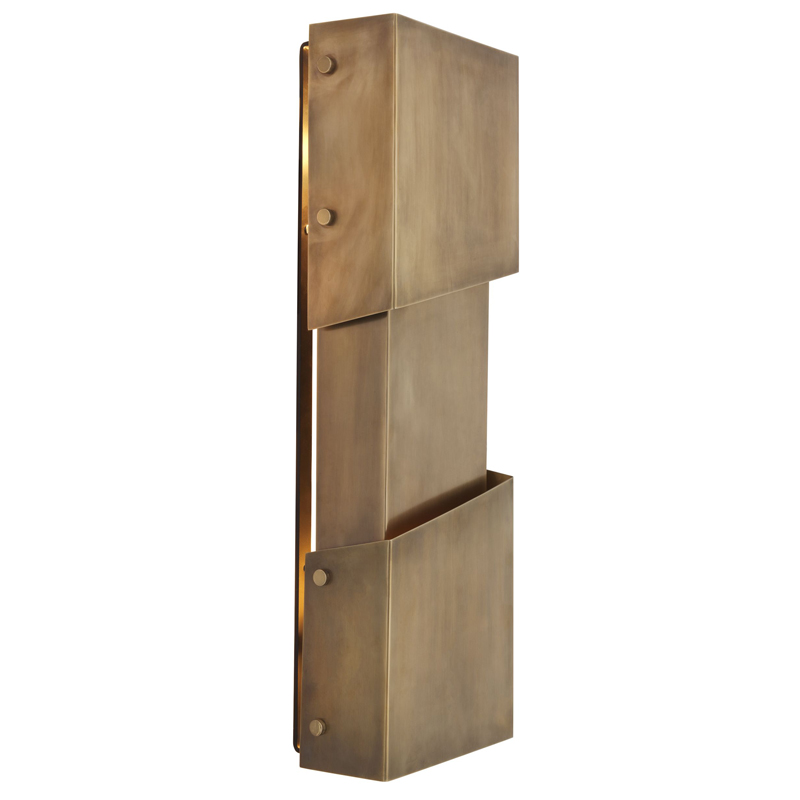 Бра Eichholtz Wall Lamp Shadow Винтажная латунь Бра Eichholtz Wall Lamp Shadow Винтажная латунь в Орле | Loft Concept