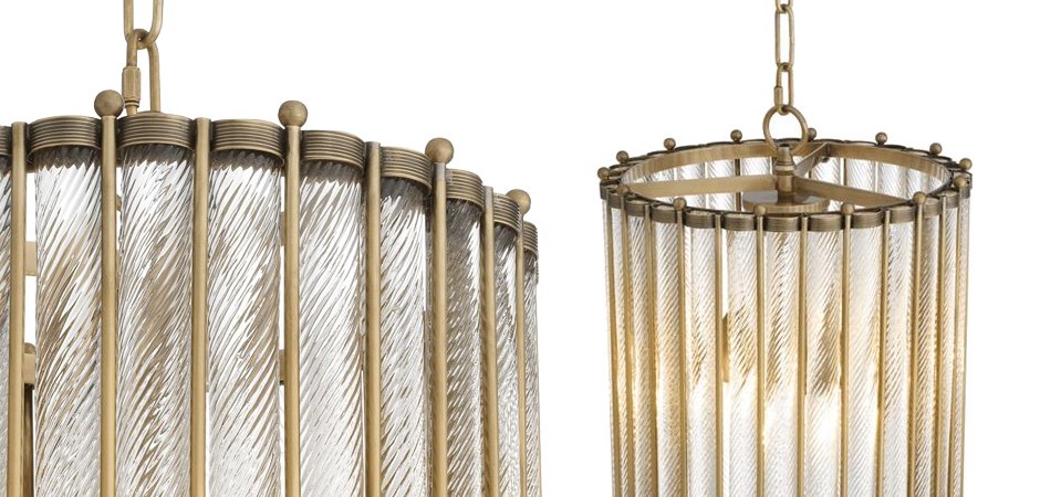 Люстра Lantern Tiziano Antique Brass Люстра Lantern Tiziano Antique Brass - Loft-Concept в Орле