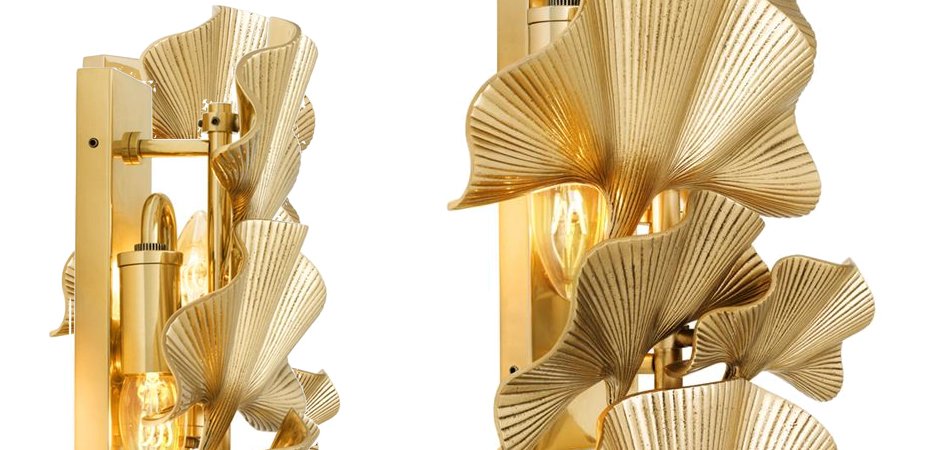 Бра Eichholtz Wall Lamp Olivier Gold 111338 Бра Eichholtz Wall Lamp Olivier Gold 111338 - Loft-Concept в Орле