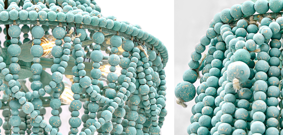 Люстра Chanteuse Chandelier Turquoise Люстра Chanteuse Chandelier Turquoise - Loft-Concept в Орле
