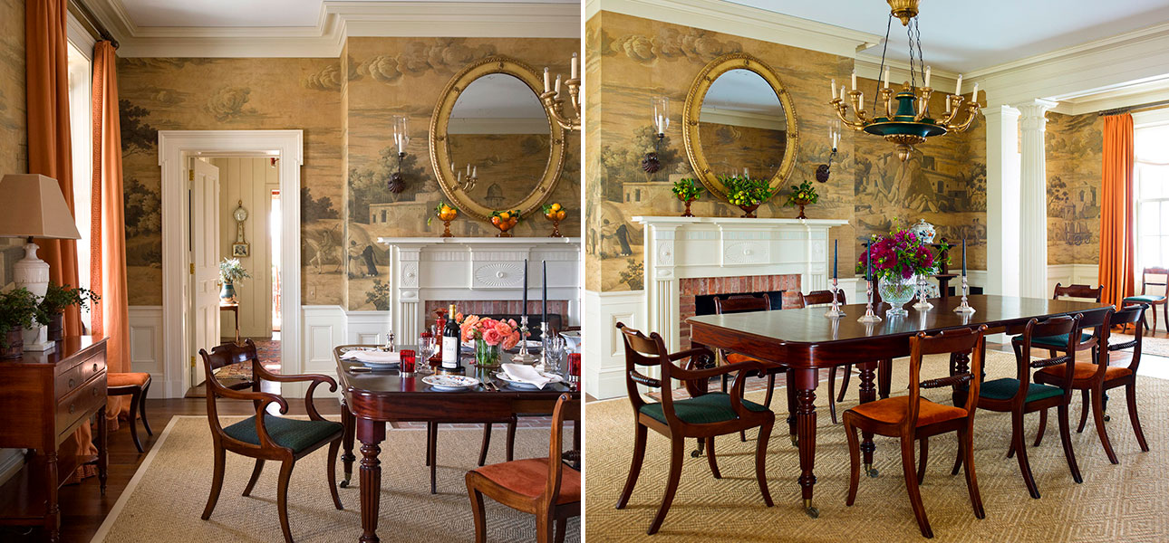 Обои ручная роспись Early Views of India Eau Forte on antique scenic Xuan paper - фото