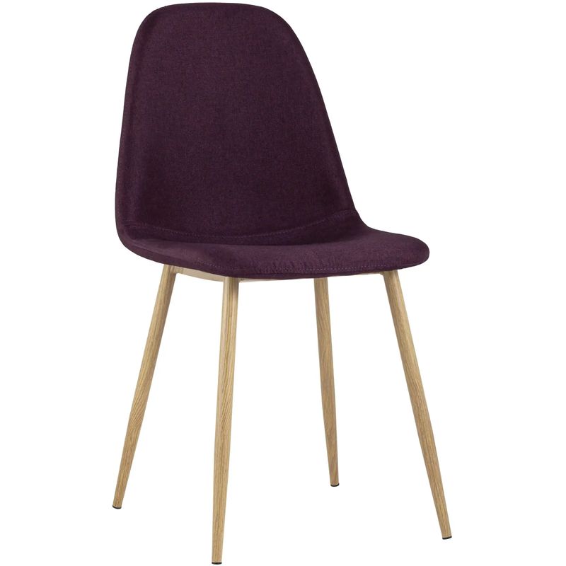 Стул Archie Chair Ткань Рогожка Фиолетовый цвет Фиолетовый Древесина Стул Archie Chair Ткань Рогожка Фиолетовый цвет Фиолетовый Древесина в Орле | Loft Concept