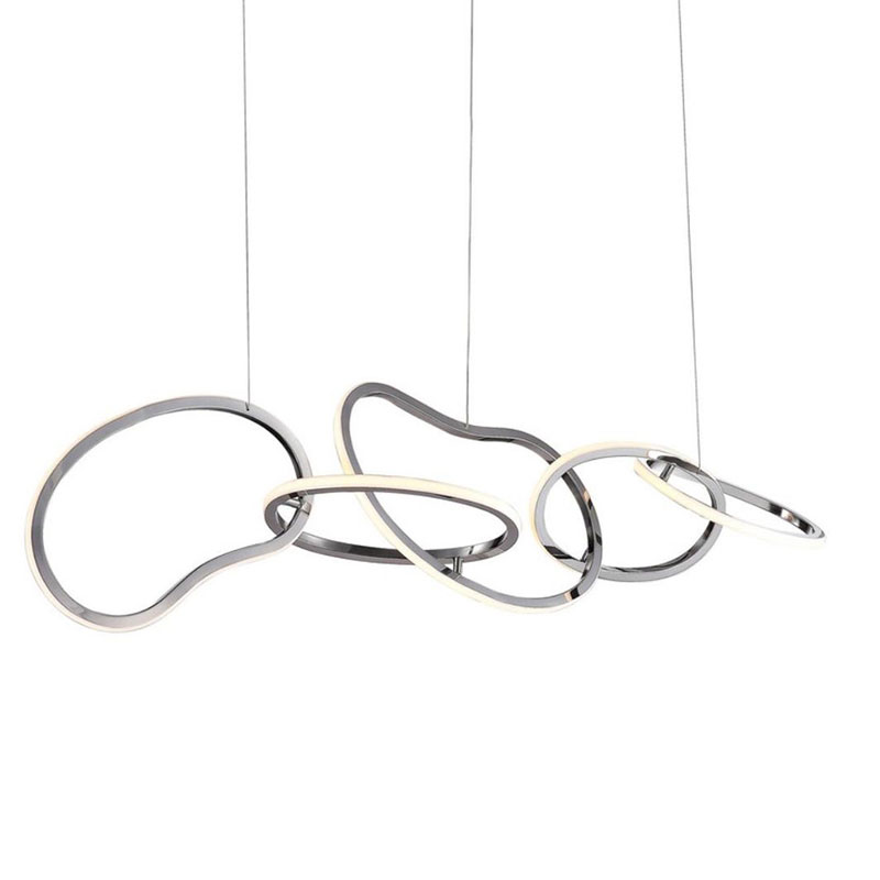 Unfolded Hanging RING Silver Хром Unfolded Hanging RING Silver Хром в Орле | Loft Concept