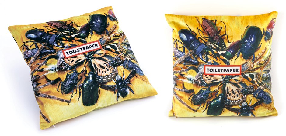 Подушка Seletti Cushion Insects Toiletpaper Подушка Seletti Cushion Insects Toiletpaper - Loft-Concept в Орле