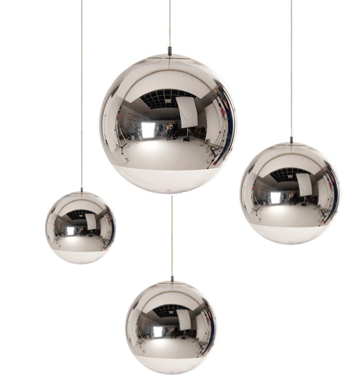 Подвесной светильник Mirror Ball Серебряный Подвесной светильник Mirror Ball Серебряный в Орле | Loft Concept