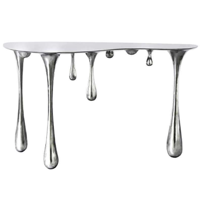 Дизайнерская Консоль Melting Silver Console Zhipeng Tan Серебряный Дизайнерская Консоль Melting Silver Console Zhipeng Tan Серебряный в Орле | Loft Concept
