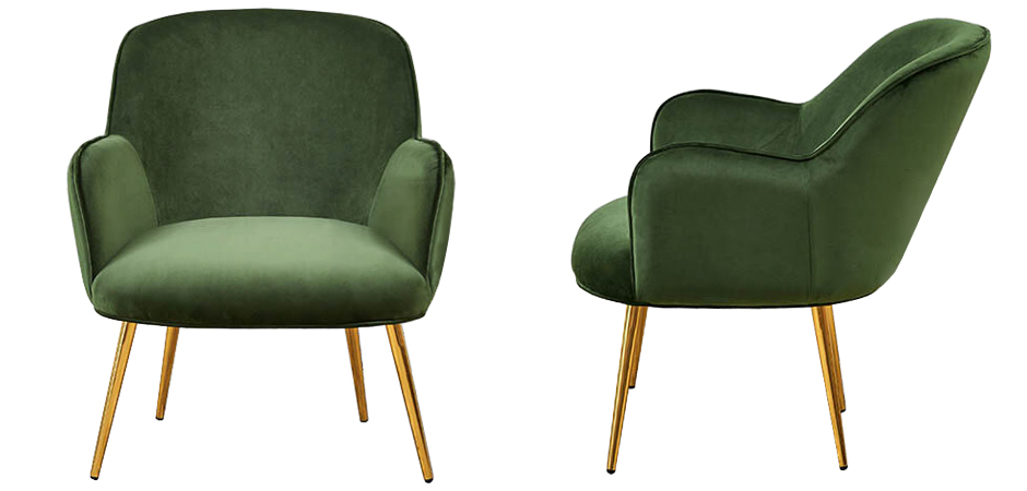 Кресло Waldeck Chair Green Кресло Waldeck Chair Green - Loft-Concept в Орле