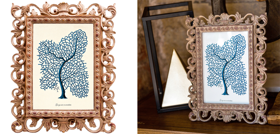 Постер Blue Coral Poster Постер Blue Coral Poster - Loft-Concept в Орле