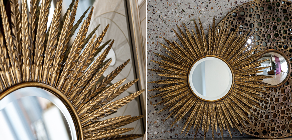 Зеркало Feathers Sun Mirror Зеркало Feathers Sun Mirror - Loft-Concept в Орле