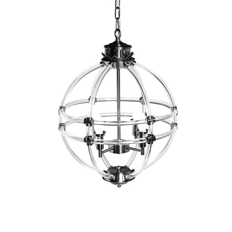 Люстра Eichholtz Chandelier Impero Silver Никель Прозрачный Люстра Eichholtz Chandelier Impero Silver Никель Прозрачный в Орле | Loft Concept