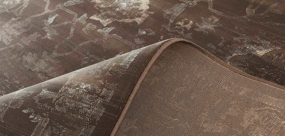 Ковёр из вискозы Indian pattern Choco Ковёр из вискозы Indian pattern Choco - Loft-Concept в Орле