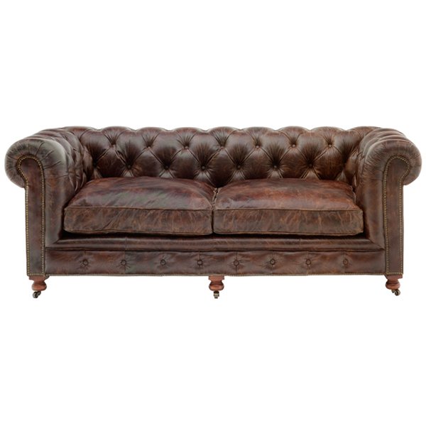 Диван Chesterfield Rebel Sofa Andrew Martin Коричневый Диван Chesterfield Rebel Sofa Andrew Martin Коричневый в Орле | Loft Concept