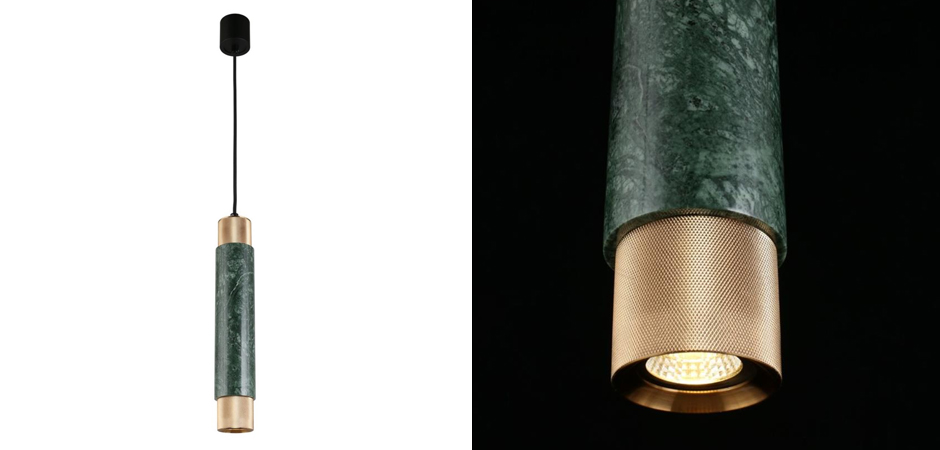 Подвесной светильник Cocktail Tube Изумрудный Подвесной светильник Cocktail Tube Изумрудный - Loft-Concept в Орле