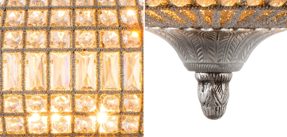 Люстра Chandelier Kasbah Oval L Nickel - Loft-Concept в Орле