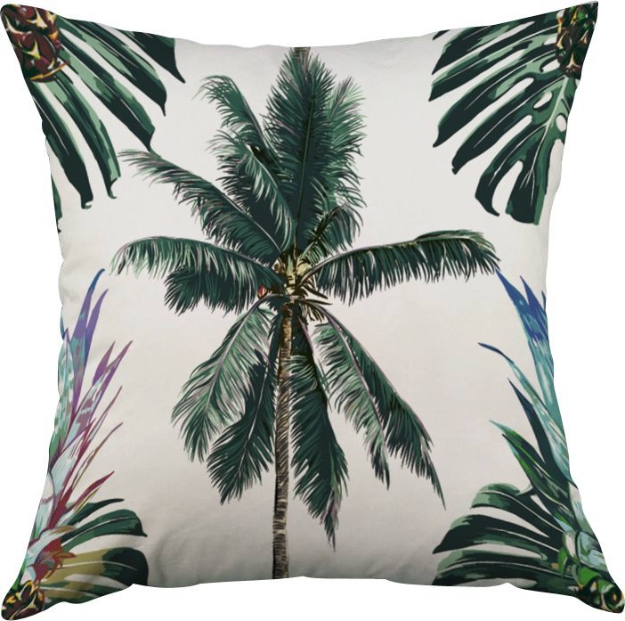 Декоративная подушка Tropics #6 Зеленый Декоративная подушка Tropics #6 Зеленый в Орле | Loft Concept