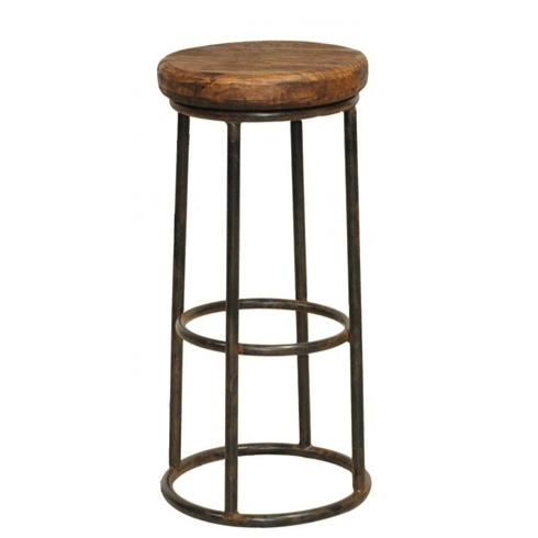 Барный стул Industrial Rust London Bar Stool Коричневый Барный стул Industrial Rust London Bar Stool Коричневый в Орле | Loft Concept
