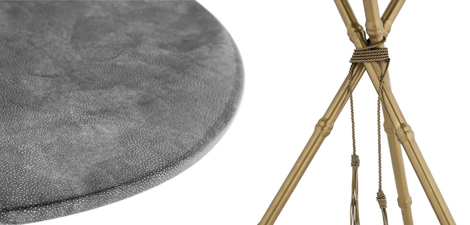 Приставной стол Stingray Skin Triangles Приставной стол Stingray Skin Triangles - Loft-Concept в Орле
