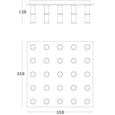 Потолочный светильник Meurice Flush Mount Ceiling Light Потолочный светильник Meurice Flush Mount Ceiling Light в Орле