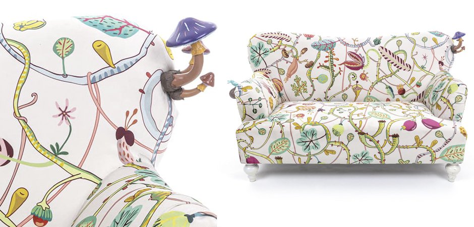 Диван Seletti Botanical Diva Sofa White Диван Seletti Botanical Diva Sofa White - Loft-Concept в Орле