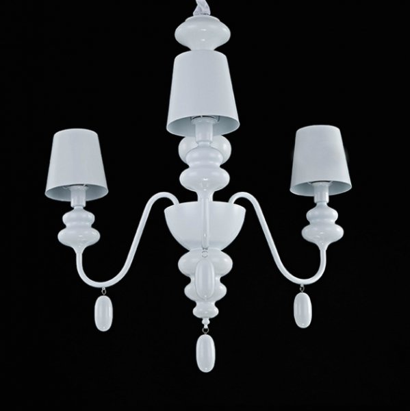 Люстра Masiero Eva Chandelier 3 Белый Люстра Masiero Eva Chandelier 3 Белый в Орле | Loft Concept