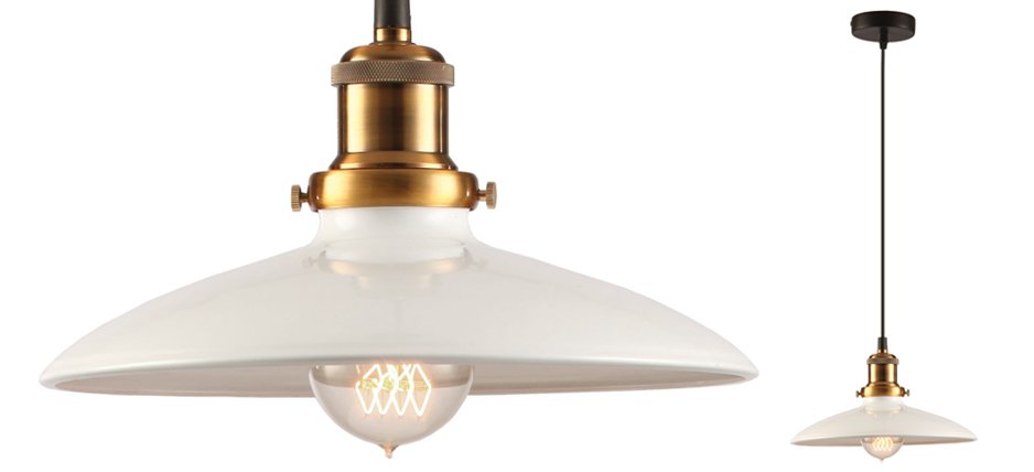 Подвесной светильник Loft Industrial White Bronze Подвесной светильник Loft Industrial White Bronze - Loft-Concept в Орле