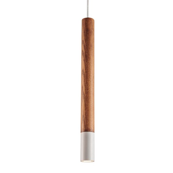 Подвесной светильник Trumpet Wood Pendant Lamp Коричневый Подвесной светильник Trumpet Wood Pendant Lamp Коричневый в Орле | Loft Concept