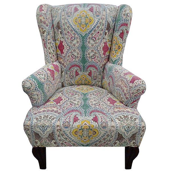 Кресло с орнаментом Paisley Chair Мульти Кресло с орнаментом Paisley Chair Мульти в Орле | Loft Concept