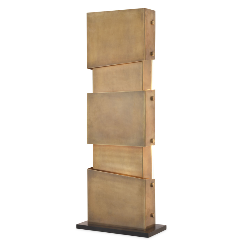 Настольная лампа Eichholtz Table Lamp Shadow Винтажная латунь Настольная лампа Eichholtz Table Lamp Shadow Винтажная латунь в Орле | Loft Concept