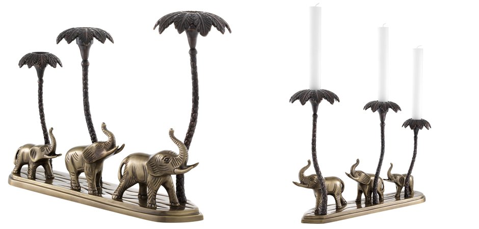 Подсвечник Eichholtz Candle Holder Trio Подсвечник Eichholtz Candle Holder Trio - Loft-Concept в Орле
