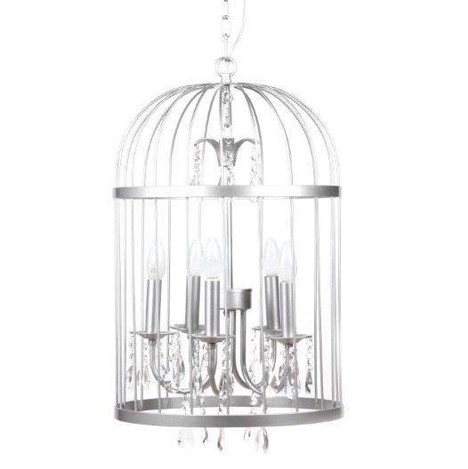 Люстра BirdCage Silver Серебряный Люстра BirdCage Silver Серебряный в Орле | Loft Concept