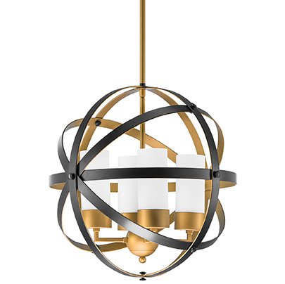 Люстра Olivier Frosted Gold Ball Черный Золотой Белый Люстра Olivier Frosted Gold Ball Черный Золотой Белый в Орле | Loft Concept
