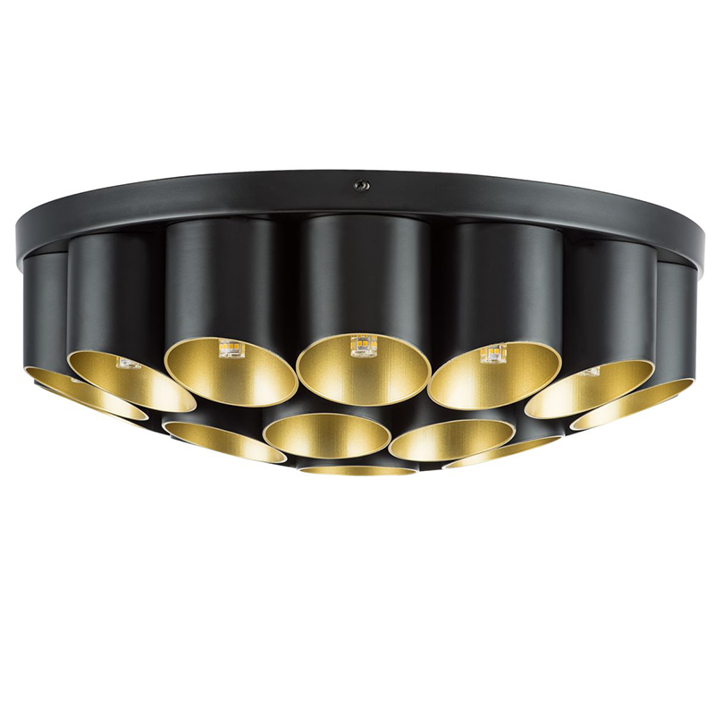 Потолочный светильник Garbi Black Pipe Organ Ceiling Lamp 22 Черный Золотой Потолочный светильник Garbi Black Pipe Organ Ceiling Lamp 22 Черный Золотой в Орле | Loft Concept