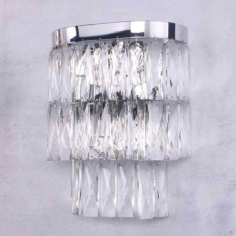 Бра Crystal Pendants Regena Chrome Wall Lamp Хром Прозрачный (Transparent) Бра Crystal Pendants Regena Chrome Wall Lamp Хром Прозрачный (Transparent) в Орле | Loft Concept