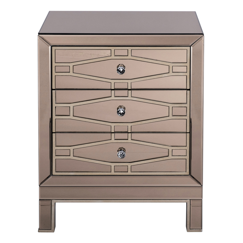 Тумба Mirror Geometry Nightstand Зеркало Тумба Mirror Geometry Nightstand Зеркало в Орле | Loft Concept