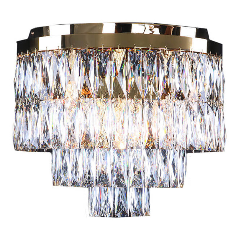 Потолочная люстра Crystal Regena Gold Chandelier Глянцевое золото Прозрачный (Transparent) Потолочная люстра Crystal Regena Gold Chandelier Глянцевое золото Прозрачный (Transparent) в Орле | Loft Concept