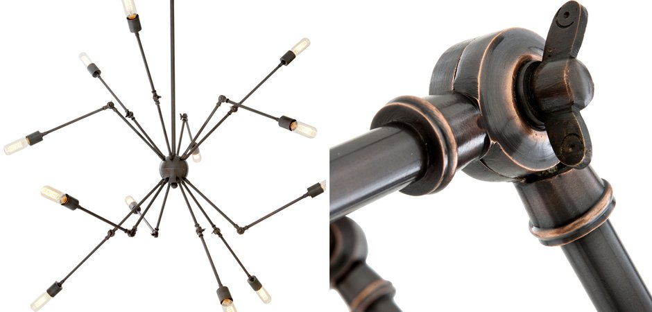 Люстра Eichholtz Ceiling Lamp Spider 12 - Loft-Concept в Орле