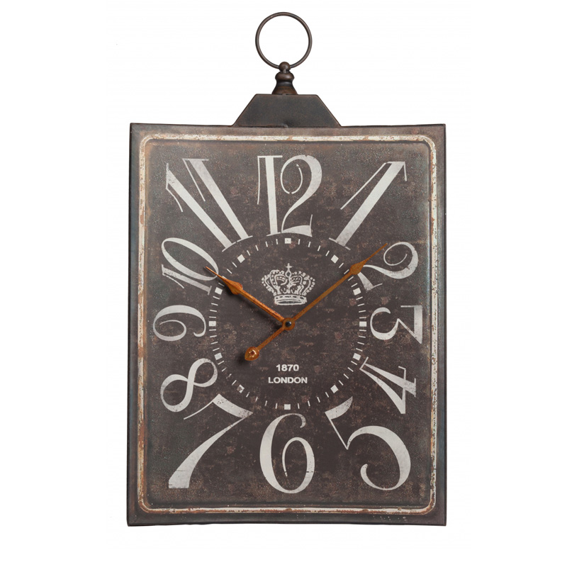 Часы Retro London 1870 Белый Коричневый винтаж Часы Retro London 1870 Белый Коричневый винтаж в Орле | Loft Concept