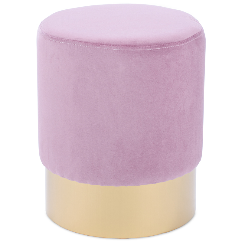 Пуф Una Puff pink Розовый Золотой Пуф Una Puff pink Розовый Золотой в Орле | Loft Concept