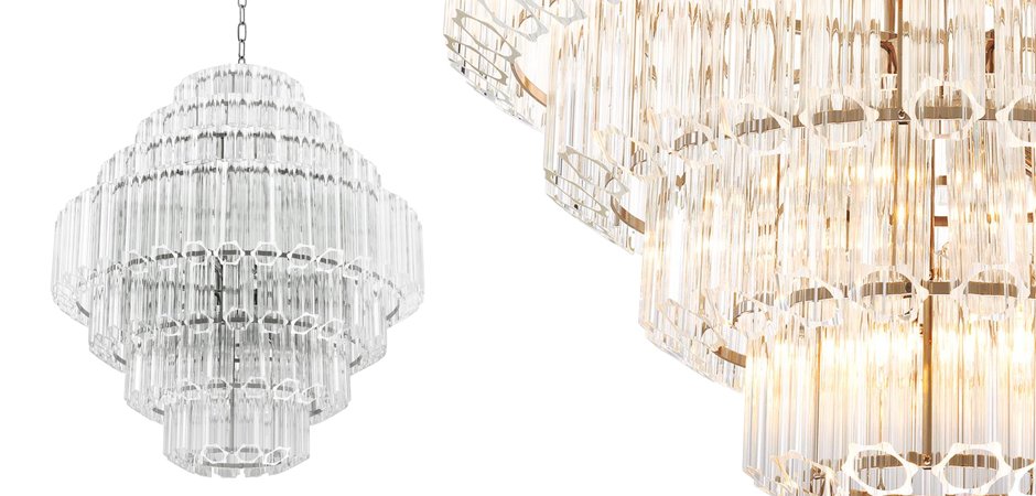 Люстра Chandelier Vittoria L Clear Люстра Chandelier Vittoria L Clear - Loft-Concept в Орле