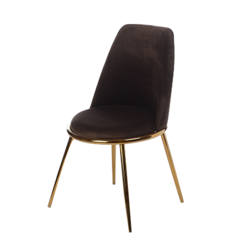 Стул Chairs Velvet Brown Коричневый Золотой Стул Chairs Velvet Brown Коричневый Золотой в Орле | Loft Concept