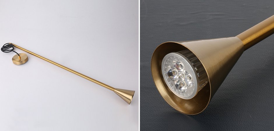 Подвесной светильник Brass Pipe Подвесной светильник Brass Pipe - Loft-Concept в Орле