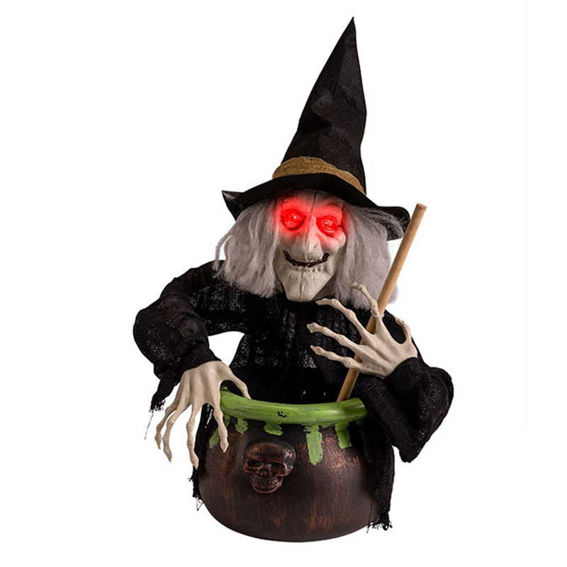 Статуэтка HALLOWEEN Witch and Cauldron Серый (Gray) Черный Зеленый Статуэтка HALLOWEEN Witch and Cauldron Серый (Gray) Черный Зеленый в Орле | Loft Concept